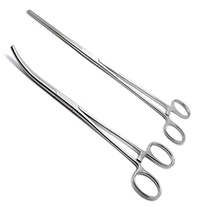 Pinzas Reutilizables con Color Personalizado y Logotipo, Instrumento Quirúrgico, Pinzas Hemostáticas Curvas de 180 mm - Product Image 6
