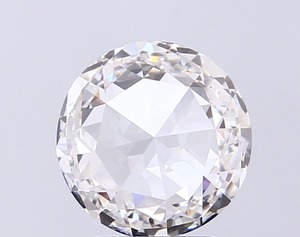 Diamant CVD de laboratoire taille rose 2,27 carats, couleur G, clarté VS1, certifié IGI, pierre libre, très bonne finition, fourniture de joaillerie fine - Product Image 2