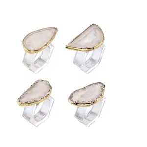 Anillo para Servilletas de Aluminio para Decoración de Mesa de Comedor y Uso Duradero y Ecológico - Product Image 2