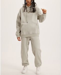 Tenues Chaudes pour Femmes et Hommes – Ensembles de Vêtements Automne-Hiver – Survêtements Chauds à Col Montant et Fermeture Éclair – Sweat-shirts pour Hommes - Product Image 1