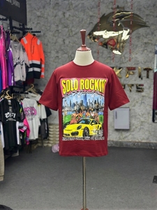 เสื้อยืดโอเวอร์ไซส์ลายกราฟิกสั่งทำพิเศษ ผ้าฝ้าย 100% สไตล์สตรีทแวร์สำหรับผู้ชาย เสื้อยืดพิมพ์ลายวินเทจ เนื้อผ้าหนา ใส่สบายสำหรับฤดูร้อน - Product Image 2