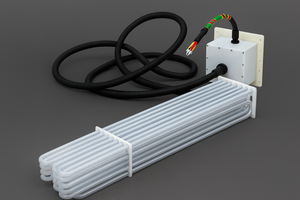 Calentador Eléctrico de Fluoropolímero PTFE, Resistente a Químicos, Elemento Calefactor de Alta Temperatura - Product Image 3