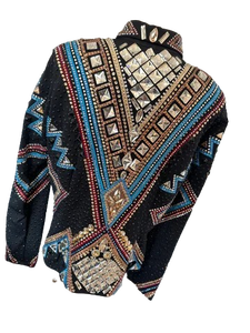 Chaqueta Premium de Estilo Western para Mujer, Ropa de Competición Ecuestre para Vaqueras y Rodeo - Product Image 3