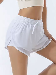 Pantalones Cortos Deportivos de Secado Rápido, Transpirables, Corte Regular, Doble Capa, para Yoga, Fitness, Caminatas, Maratón, Tela Oxford, Impermeables, con Cordón Ajustable - Product Image 6