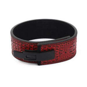 Cinturón de Levantamiento de Pesas Unisex Personalizado, Ajustable, Transpirable, de Cuero Resistente, Antideslizante, con Soporte Lumbar y Protección Avanzada - Product Image 1