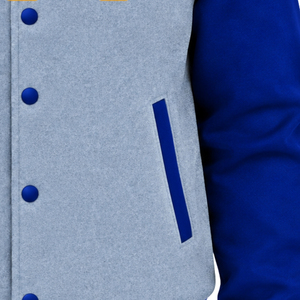 Custom Sigma Gamma Rho Varsity Bomber <b>Jacket</b> for Women Greek Sorority Embroidered Letter Logo Snap Front Casual Fashion - Product Image 6