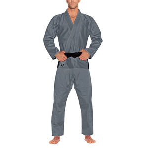 Yellow Karate Kimono for Men Regular Fit One Piece Martial Arts Wear with <b>White</b> <b>Belt</b> Breathable 100% Cotton 320g Durable - Product Image 1