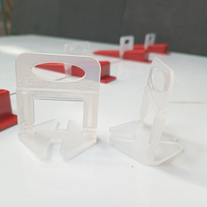 <b>Tile</b> <b>Leveling</b> Clips CB-2.0mm Transparent Plastic Self-Adhesive Minimalist Design for <b>Tile</b> Installation - Product Image 3