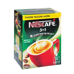 ขายส่งกาแฟสําเร็จรูป Nes cafe 3in1 - Strong 340g บรรจุใหม่ 340g x 24 กล่อง