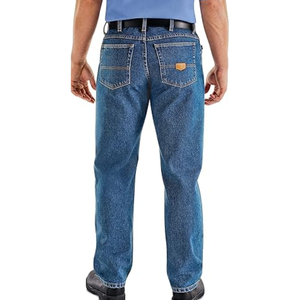 กางเกงยีนส์ทรงหลวมสไตล์ลำลองสำหรับผู้ชาย ขากว้าง ใส่สบาย เหมาะกับสตรีทแวร์ - Product Image 2