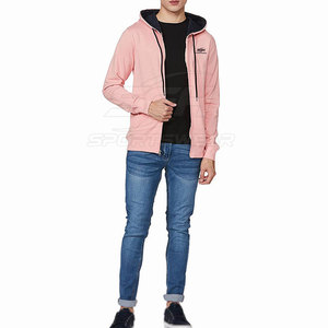 Sudaderas con Cremallera para Hombre de Diseño Personalizado, Alta Calidad, Tejido Transpirable, Color Sólido, Más Vendidas - Product Image 4