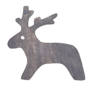 Pendentif en bois DIY, ornement cerf, décoration d'arbre de Noël, fournitures, meilleur prix, décoration très vendue - Product Image 1