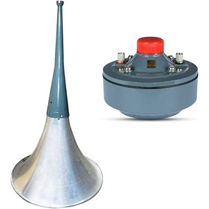 Sistema de Audio de Trompeta de 22 Pulgadas con Controlador de Compresión de 500W PMPO, Altavoz de Bocina PA Modelo D0100XT4BAX - Product Image 1