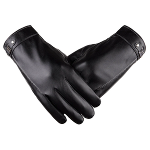 Guantes de cuero sintético con agarre avanzado, con estructura de palma reforzada y diseño de dedos flexibles para un manejo preciso. - Product Image 3