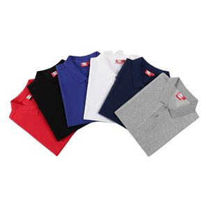 Polo de golf pour hommes et femmes en gros, personnalisable avec logo, en polyester et coton doux, T-shirts gaufrés à manches courtes - Product Image 3