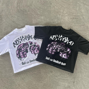 Camisetas de Hombre al por Mayor de Alta Calidad 100% Algodón, Nuevo Estilo Oversize Unisex, Impresión DTG Totalmente Personalizada - Product Image 1