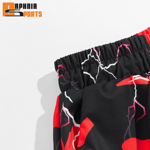 Pantalones Cortos Deportivos para Hombre, con Cordón, de Secado Rápido, para Gimnasio, Fitness, Correr, Entrenamiento, Sublimados - Product Image 3