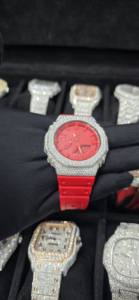 Montre de luxe mécanique style Hip Hop GM2100, boîtier serti de diamants Moissanite VVS, affichage analogique, nouvelle mode - Product Image 4