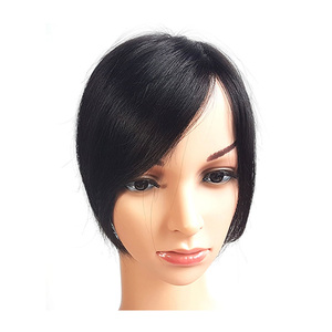 Perruque coréenne haut de gamme Cosmo en Corée (12x13) - 7 pouces, perruque en cheveux humains lisses de qualité supérieure, texture douce, finition naturelle pour femmes - Product Image 1