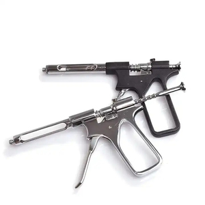 Seringue dentaire manuelle réutilisable en acier inoxydable, type pistolet intraligamentaire, certifiée CE Classe I - Product Image 5