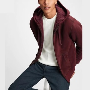 ผู้ผลิตเสื้อฮู้ดดี้แบบเรียบง่าย สตรีทแวร์ ผ้าหนา 100% คอตตอน เฟรนช์เทอร์รี่ เสื้อฮู้ดดี้แบบครอปสั่งทำพิเศษ - Product Image 6