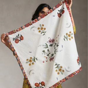 Mode foulards carrés tissu léger impression numérique personnalisée qualité supérieure accessoires élégants approvisionnement en gros - Product Image 1