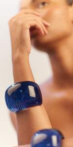 Pulseras de Resina Hechas a Mano, Accesorios de Moda Premium para Mujer, Calidad de Exportación al por Mayor TCE Tce00 - Product Image 2