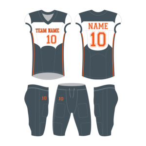 ชุดยูนิฟอร์มอเมริกันฟุตบอลขายส่งสำหรับทีม จัดหาจำนวนมาก ชุดยูนิฟอร์มฟุตบอลแบบสั่งทำพิเศษ เนื้อผ้ายืดหยุ่นทนทาน - Product Image 6