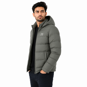 Chaqueta de Moda de Invierno, Chaqueta Informal Acolchada para Hombre, Ropa de Abrigo para Exteriores, Proveedor OEM de Ropa al por Mayor, Abrigo Personalizado Resistente al Viento - Product Image 2