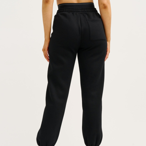 Pantalones Deportivos de Cintura Alta para Mujer, Corte Holgado y Ancho, Paneles Laterales de Malla, Secado Rápido, Ligeros - Product Image 5