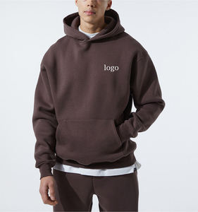 Sudadera con Capucha de Invierno de 300 GSM con Logotipo Personalizado, Lavado Ácido, Forro Polar de Poliéster/Algodón, Sudadera Oversize de Lujo Estilo Urbano - Product Image 1