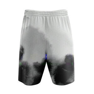 กางเกงว่ายน้ำชายสีพื้นเรียบแบบมีโลโก้สั่งทำพิเศษ กางเกงขาสั้นชายหาดสำหรับฤดูร้อน กางเกงว่ายน้ำชายหาดชาย ความยาวขาใน 5 นิ้ว - Product Image 2