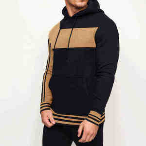 Vêtements de sport fabriqués en usine, tenue de jogging décontractée d'hiver, survêtement tendance 100% coton pour homme - Product Image 3