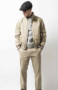 WASONS INTERNATIONAL Veste bomber à capuche coupe-vent pour homme, beige, 100% polyester, col montant, fermeture éclair, style vêtements de travail, hiver - Product Image 5