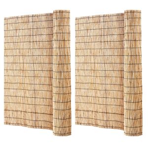 Confezione da 2 pezzi 16.4X4 recinzione a lamella paesaggistica Privacy traliccio e cancelli - Product Image 1