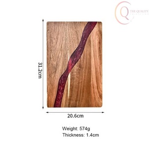 Tabla de Cortar Profesional de Madera para Cocina y Restaurante, Diseño Grueso para un Rendimiento Duradero - Product Image 2