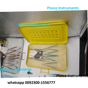 Juego de Microinstrumentos Pissco de Alta Calidad, Fabricante y Proveedor |   Set Básico de Cirugía de Mano |   Conjunto de Instrumentos para Cirugía Vascular - Product Image 6
