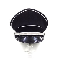 Gorras de Visera Alemanas de la Segunda Guerra Mundial, Ajustables, de Alta Calidad, con Logotipo Personalizado, 100% Lana, para las Cuatro Estaciones