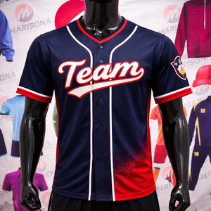 Maillot de baseball unisexe grande taille à séchage rapide, respirant, anti-humidité, 100 % polyester, personnalisable par sublimation - Product Image 6