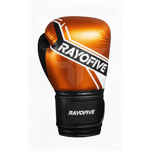 Gants de boxe pour adultes et enfants en cuir PU, logo personnalisé, gants d'entraînement pour la remise en forme et les arts martiaux - Product Image 3