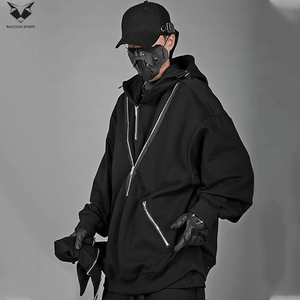 เสื้อฮู้ดดี้เทคแวร์สำหรับผู้ใหญ่ งานหนัก ทนทาน สไตล์สตรีทแวร์ ขายดีที่สุด พร้อมพิมพ์โลโก้ของตัวเอง ผลิตด้วยมือ ราคาขายส่ง ผลิตในปากีสถาน - Product Image 3