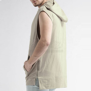 เสื้อฮู้ดดี้แขนกุด ผ้าคอตตอนผสม คุณภาพดีเยี่ยม ใช้งานได้ยาวนาน - Product Image 5