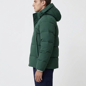 Custom Logo Men's Winter Puffer Jacket Stand Collar Quilted <b>Padded</b> Outerwear <b>Waterproof</b> Windproof Casual Outdoor <b>Coat</b> - Product Image 3