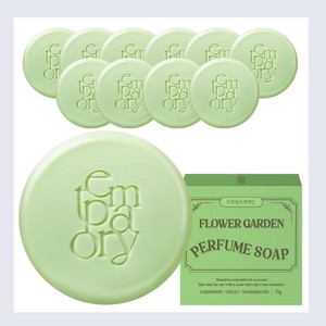 skin care products for women WB Temporary Perfume Bath <b>Soap</b> <b>Flower</b> Garden Scent 75g 10 Pieces Made in Korea - Product Image 5