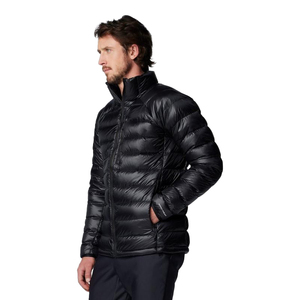Veste matelassée à capuche pour homme, 340 GSM, polyester, thermique, vêtement d'extérieur d'hiver, résistante au vent, légère, chaude - Product Image 3