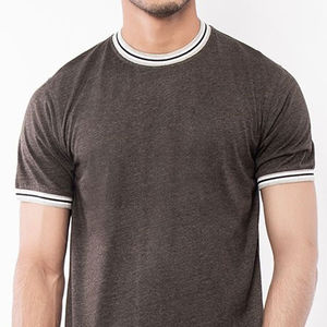 T-shirt Homme Personnalisable 100% Coton Coupe Ample Imprimé Surdimensionné Service OEM ODM Écologique Anti-Plis 220g Manches Courtes - Product Image 6