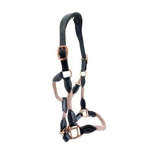 Cuir de cheval et corde Halters d'équitation Halters personnalisés Horse Halters - Product Image 4