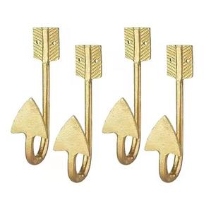 Ganchos de pared metálicos de lujo para la entrada, organizador de pared para colgar abrigos, sombreros y bolsos. - Product Image 6