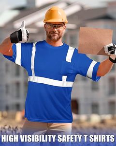 Camisa de Seguridad de Alta Visibilidad, Impermeable, de Dos Tonos, Manga Larga, 100% Poliéster, Reflectante, Superventas - Product Image 2