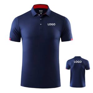 เสื้อกอล์ฟผู้ชายแบบสั้น แห้งเร็ว พิมพ์ลายแบบซับลิเมชั่น ไซส์ใหญ่ สำหรับสกรีนลาย - Product Image 4